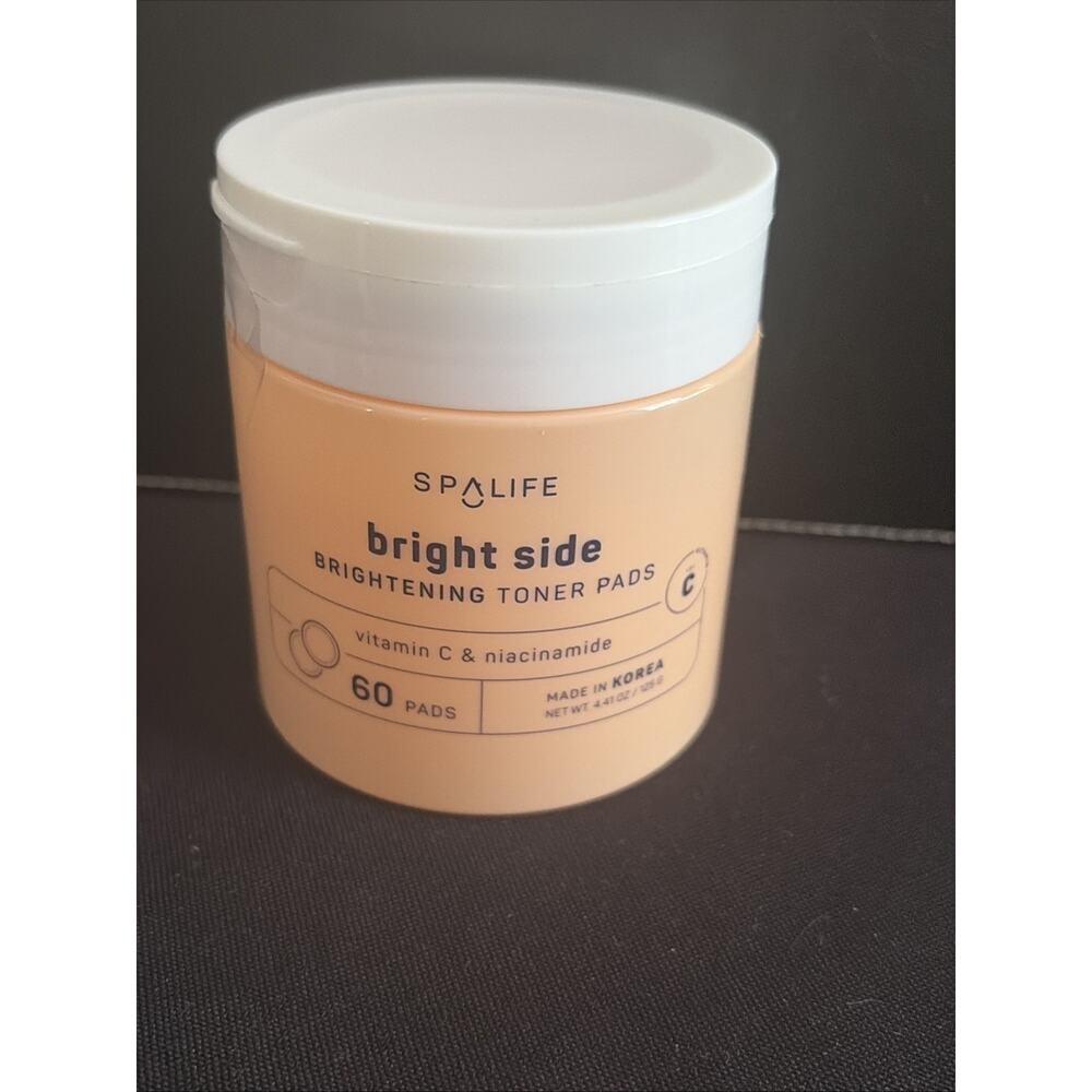 Brightening Toner Pads With Vitamin C And Niacinamide 60 Count Sealed No Box